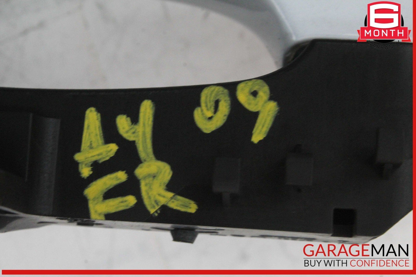 09-16 Audi A4 A5 Right Passenger Side Exterior Door Handle White 8T0837886A OEM