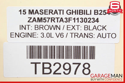 14-17 Maserati Ghibli Radio CD Player Head Unit Receiver 06700301980 OEM