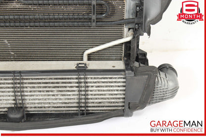 12-14 Mercedes W212 E550 C250 Engine Radiator Condenser Cooling Fan Motor Assy