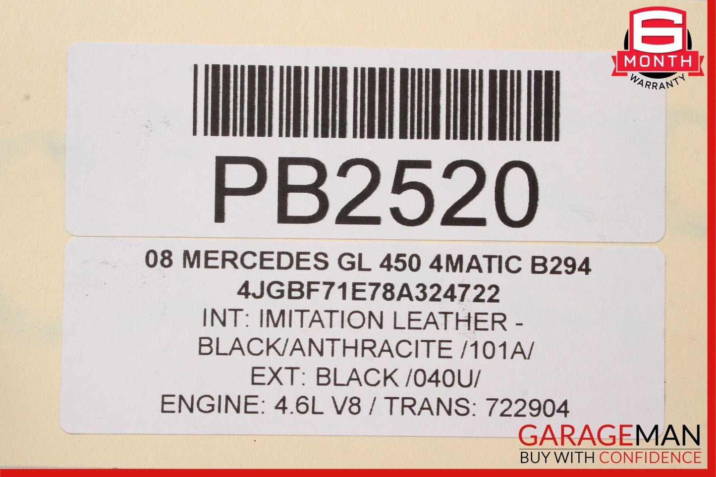06-13 Mercedes X164 GL450 R350 Tranny Transmission Transfer Case Gear Box OEM