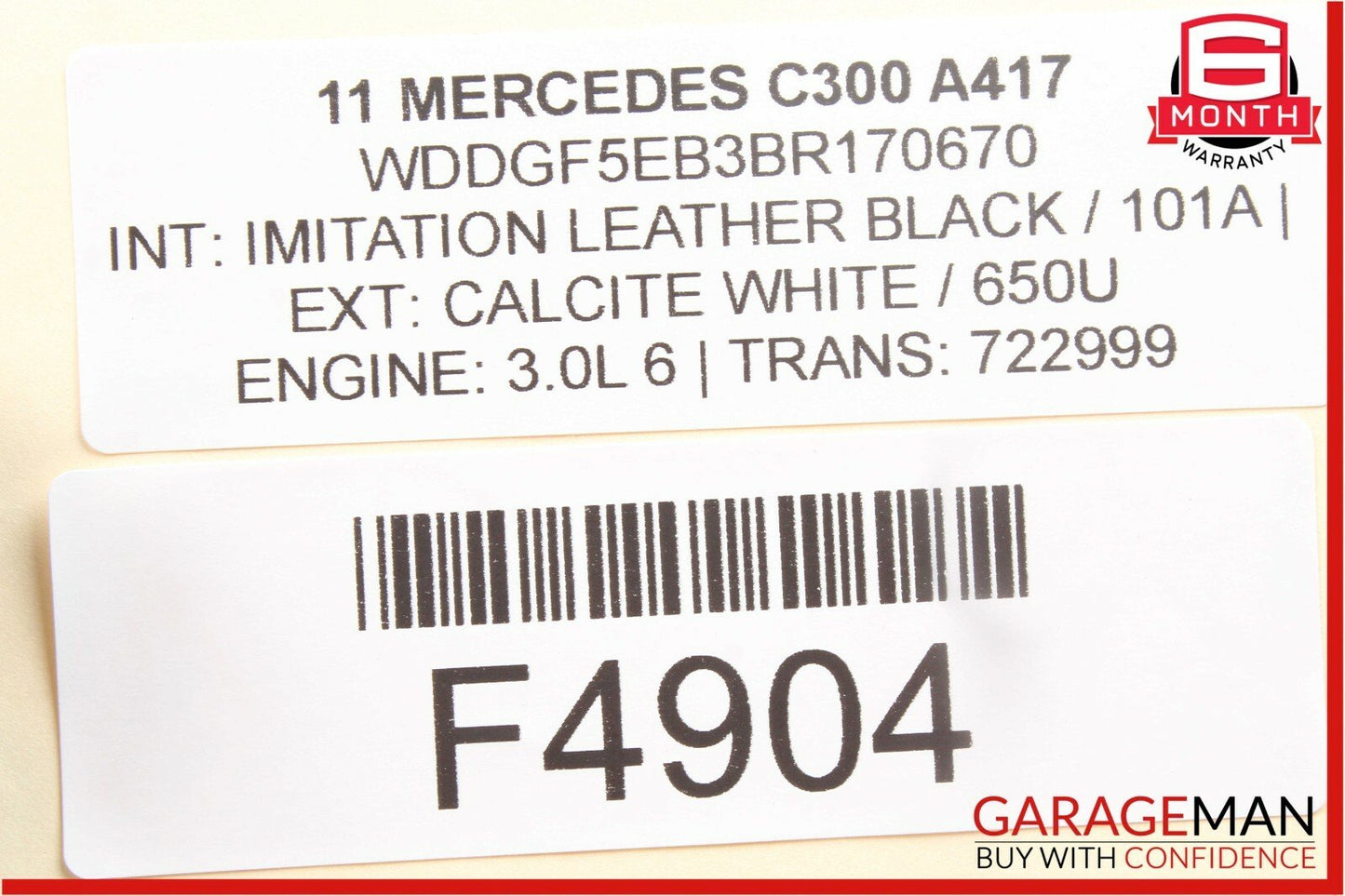 08-11 Mercedes W204 C250 C350 C300 AC A/C Heater Climate Control 2048305990 OEM