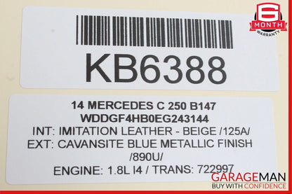 12-20 Mercedes W204 C250 E550 SL400 GLA250 Communication Control Module Unit OEM