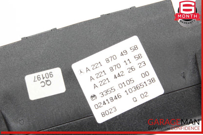 07-14 Mercedes W221 S550 CL550 S65 AMG A/C AC Heater Climate Control Switch OEM