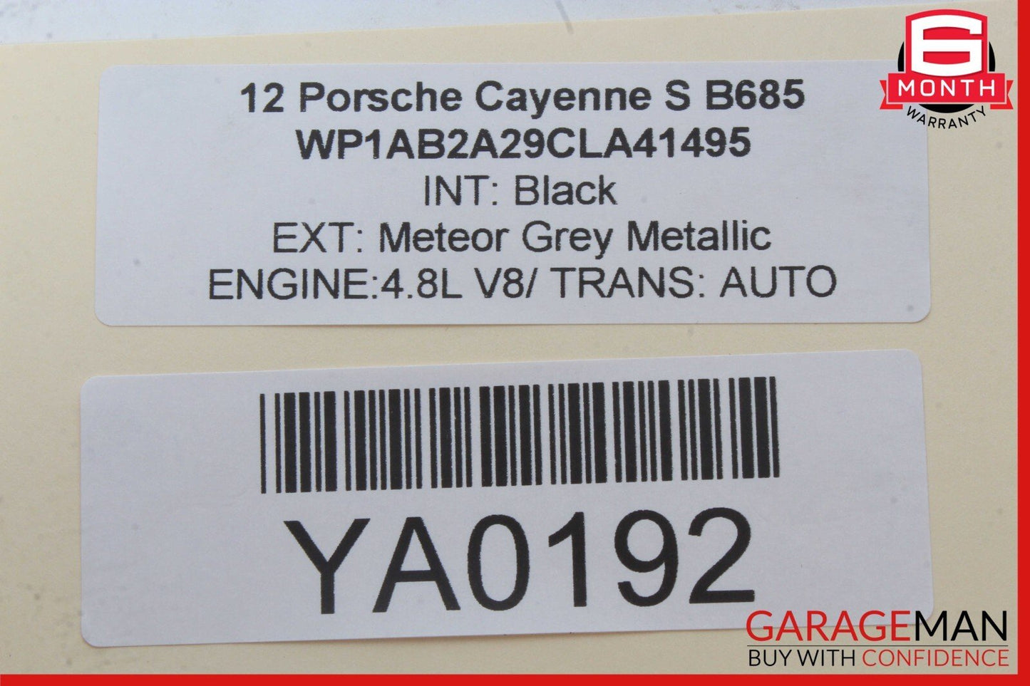 11-18 Porsche Cayenne 958 S Front Left Side Door Lock Latch Actuator OEM