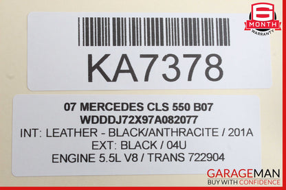 06-11 Mercedes W219 CLS500 CLS550 Rear Left Side Exterior Door Handle OEM
