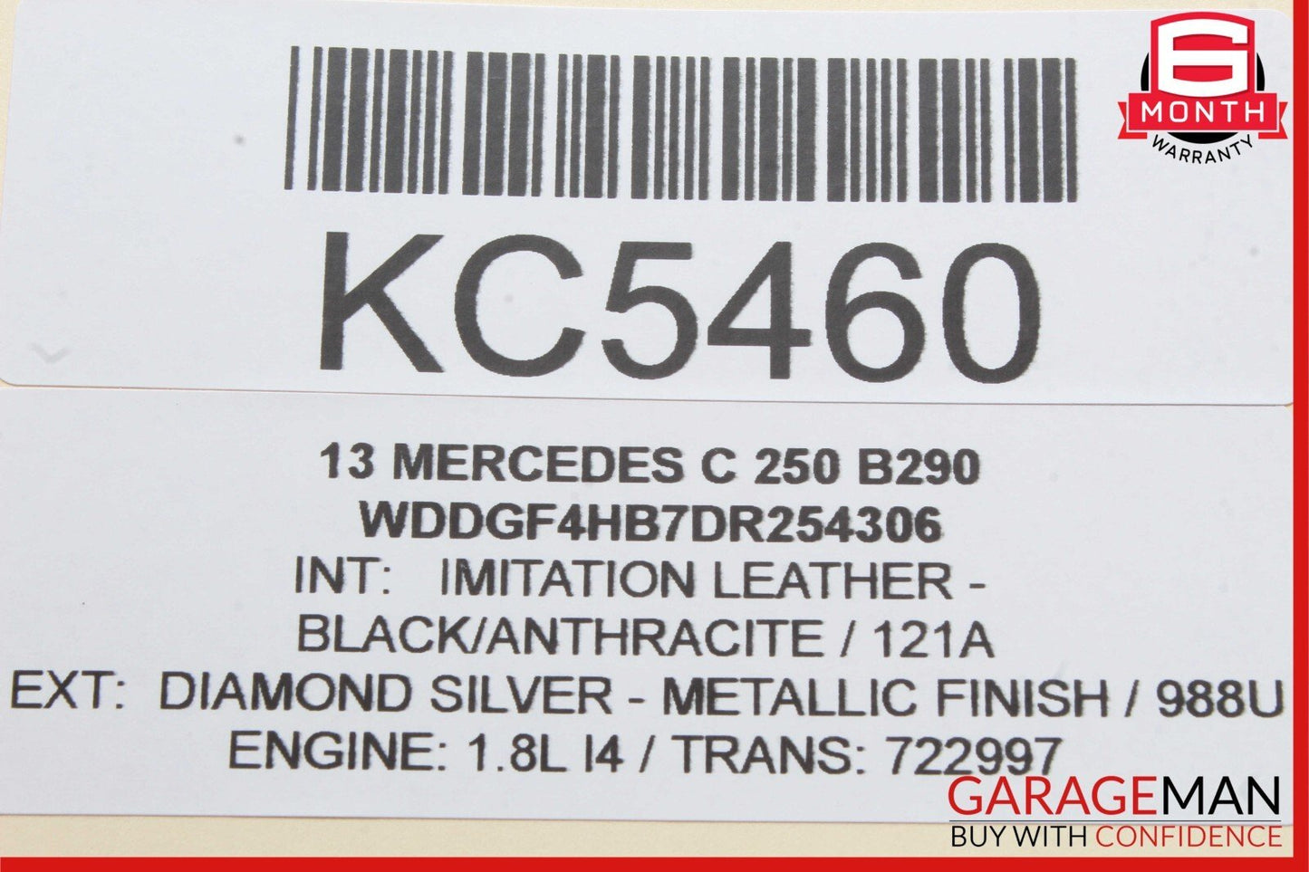 08-16 Mercedes C300 E350 E400 C250 Front Left Side Door Window Regulator Motor