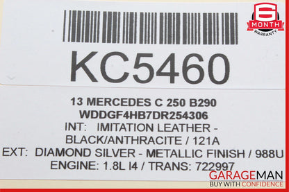 08-16 Mercedes C300 E350 E400 C250 Front Left Side Door Window Regulator Motor