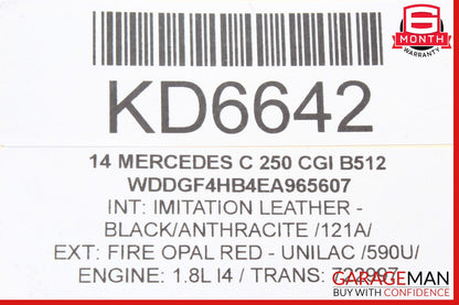 12-15 Mercedes W204 C250 SLK250 M271 1.8L Engine Throttle Body 2661410525 OEM