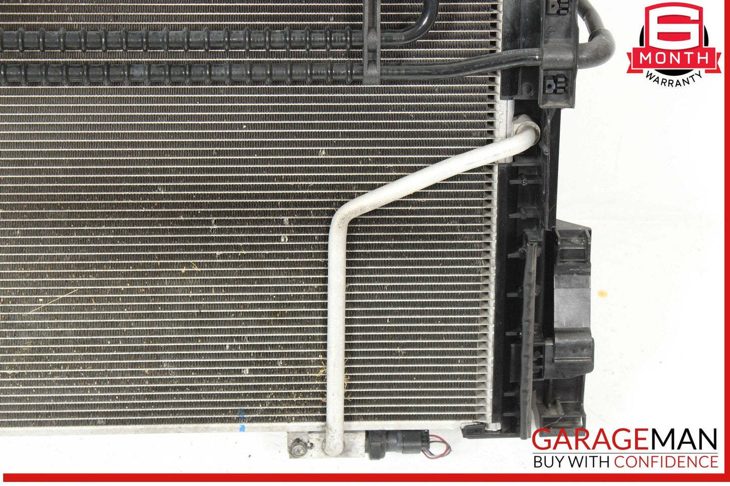 12-14 Mercedes W204 C250 M271 Engine Cooling Radiator AC Air A/C Condenser OEM