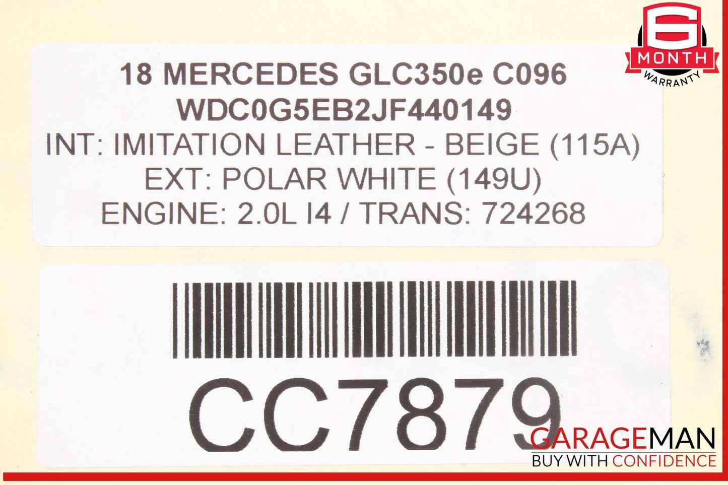 18-20 Mercedes X253 GLC350e Front Axle Differential Carrier OEM