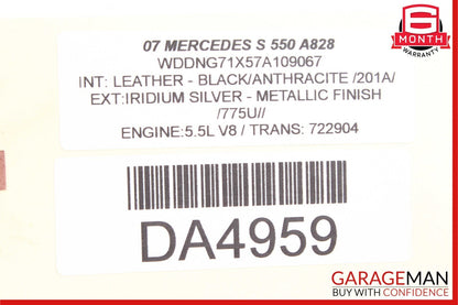 07-13 Mercedes W221 S550 CL600 Rear Left Driver Side Upper Control Arm OEM