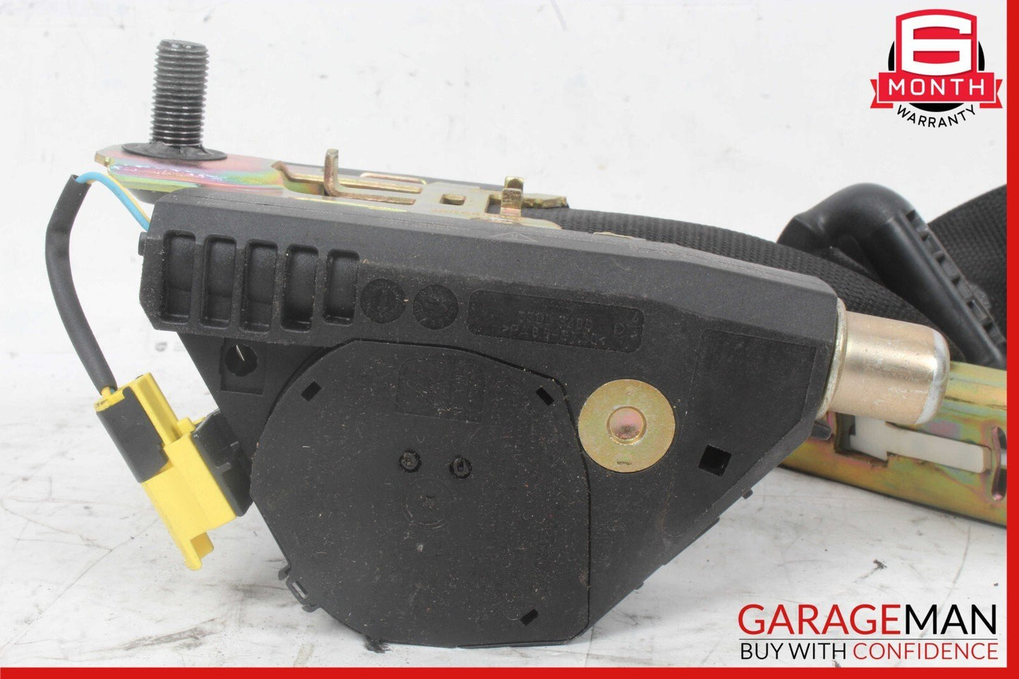 98-05 Mercedes W163 ML350 Rear Left Driver Side Seat Belt Retractor Black OEM