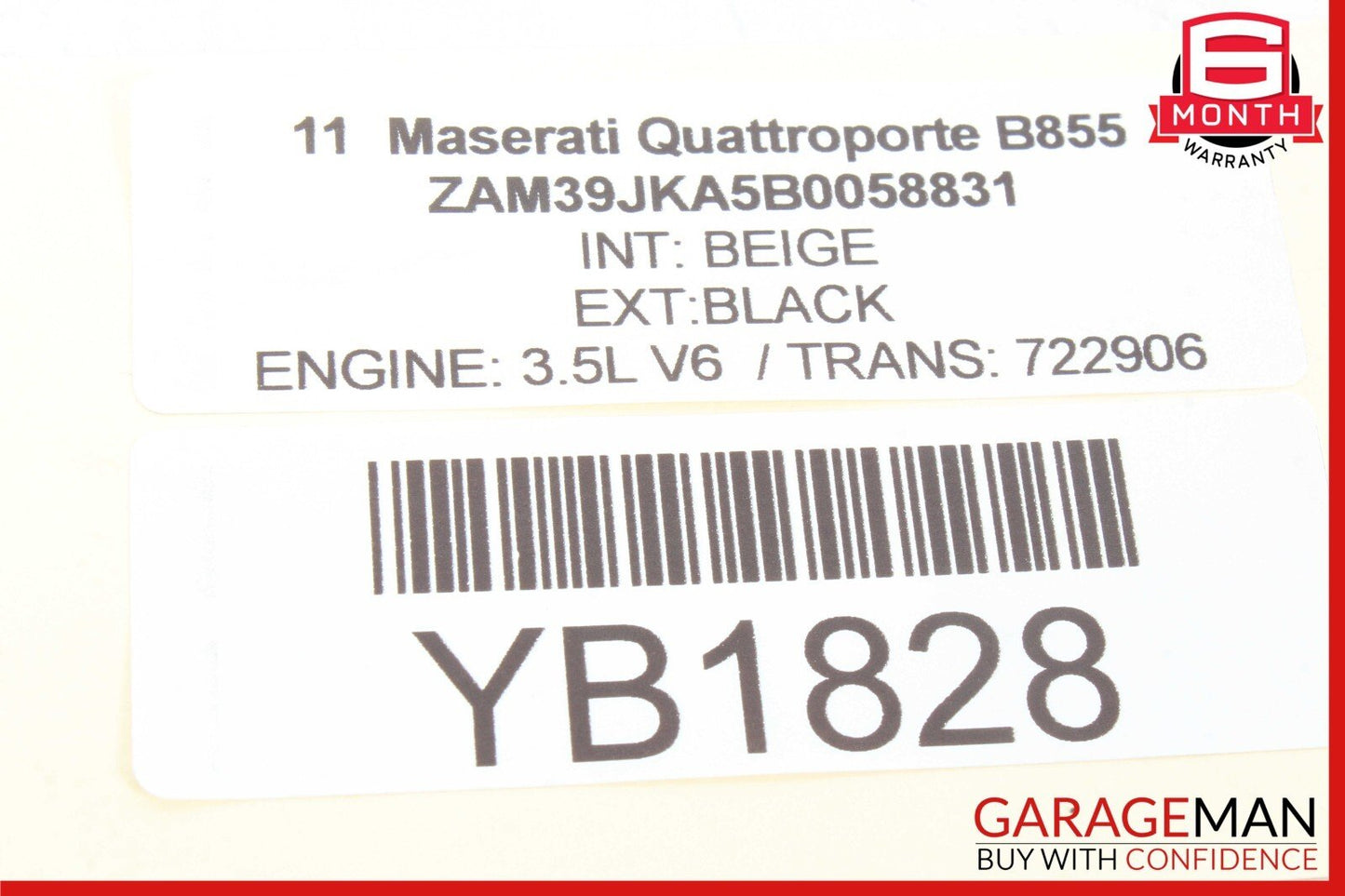 03-13 Maserati Quattroporte M139 Audio Sound Speaker Rear Right or Left Side OEM
