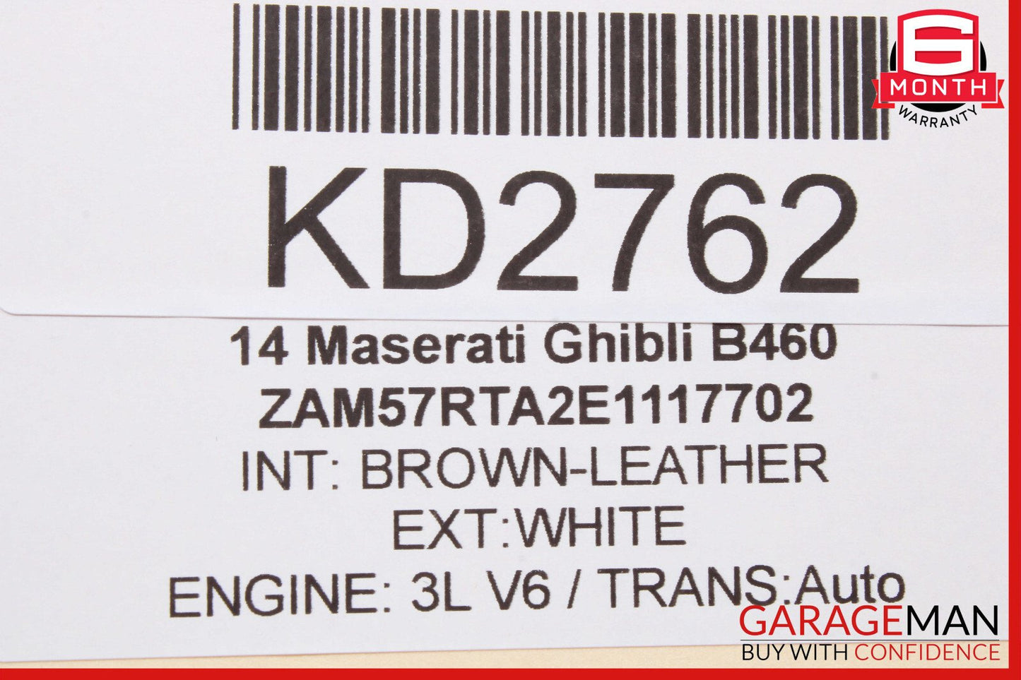 14-22 Maserati Ghibli Rear Left or Right Side Seat Belt Seatbelt Retractor OEM