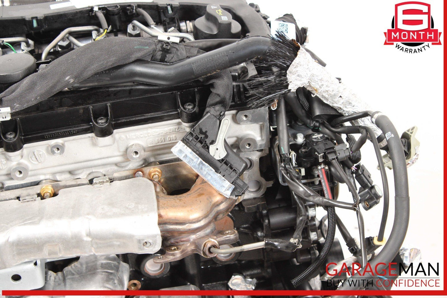 13-15 Mercedes X204 GLK250 Engine Motor Block Assembly OEM 131k
