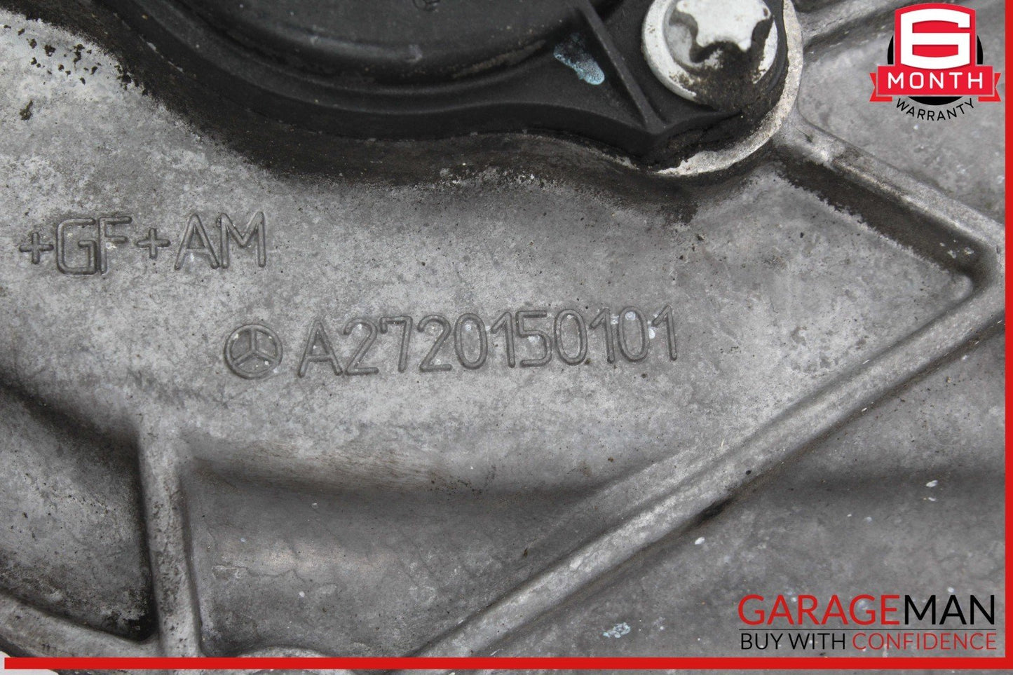 05-13 Mercedes W209 CLK350 ML350 Front Right Engine Timing Chain Cover Plate OEM