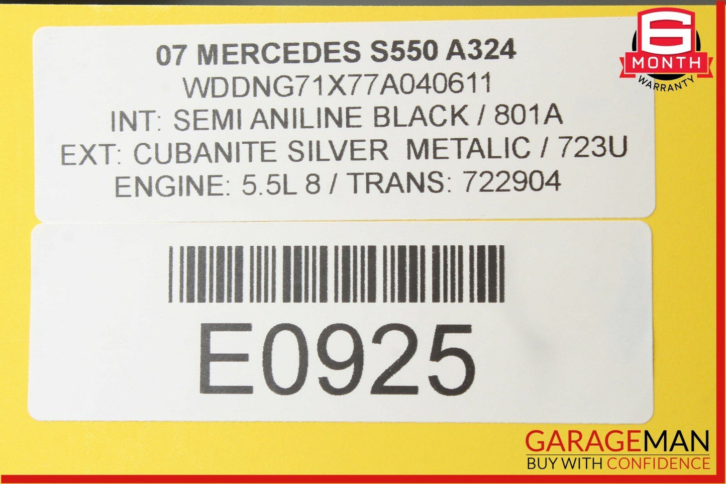 07-13 Mercedes W221 S500 S550 CL550 Instrument Cluster Dash Control Switch OEM