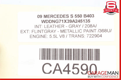 07-14 Mercedes S350 S550 CL550 Front Right Passenger Side Lower Control Arm RWD