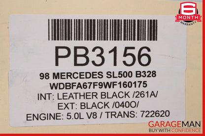 98-02 Mercedes R129 SL500 Rear Differential Diff Axle Carrier Gear Ratio 2.65