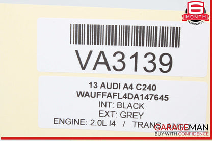 09-16 Audi A4 S4 Front Right Passenger Side Seat Belt Seatbelt Retractor OEM