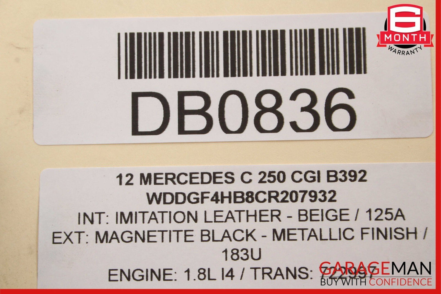 08-18 Mercedes W204 C250 C300 Engine Radiator Cooling Fan Motor Assembly OEM