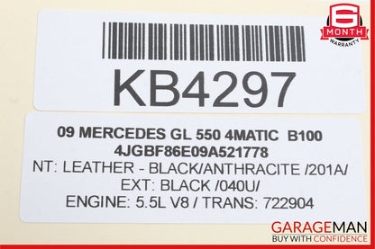 09-13 Mercedes X164 GL550 GL320 GL350 Left Headrest Screen Monitor Display OEM
