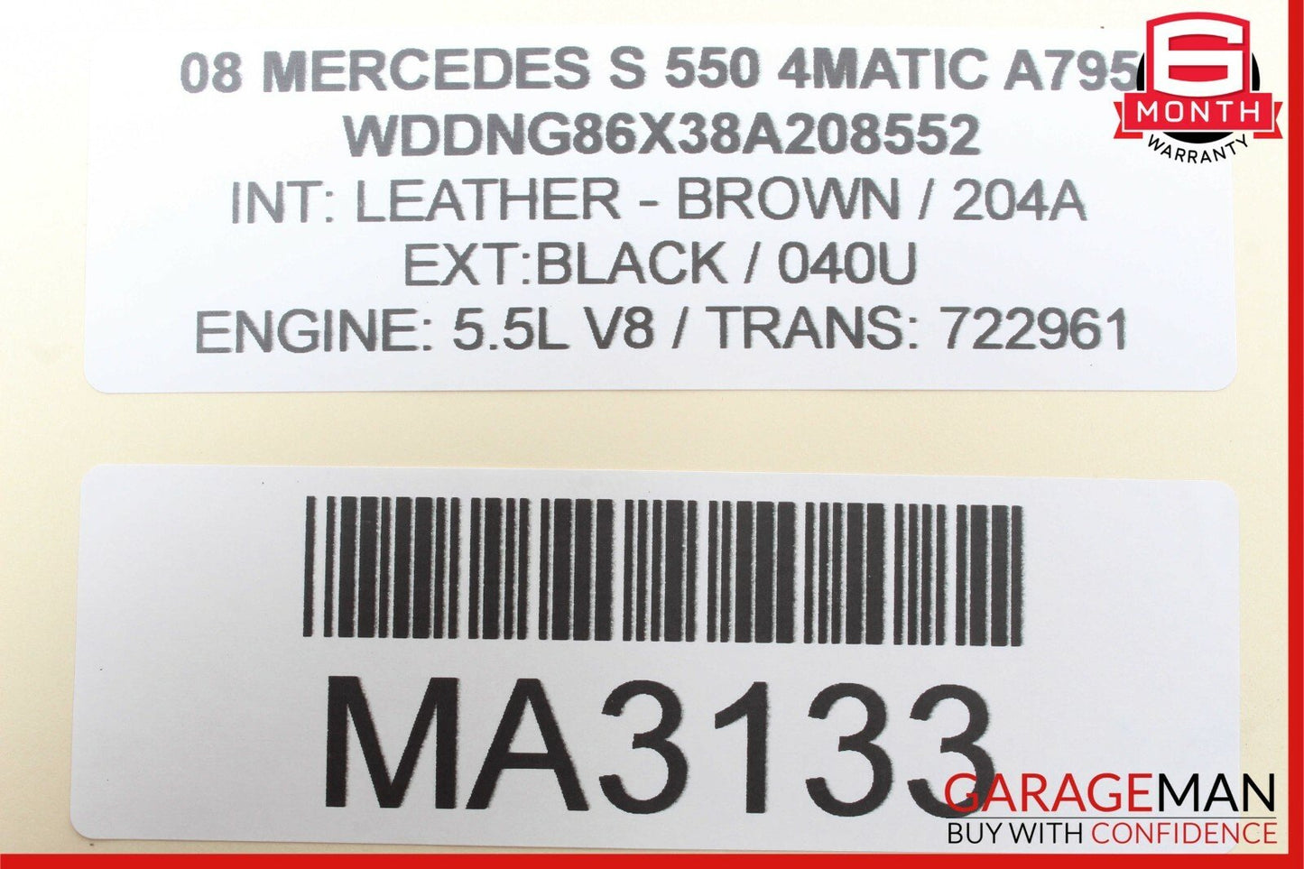 07-09 Mercedes W221 S550 S63 AMG Head Unit Command Comand CD Navigation