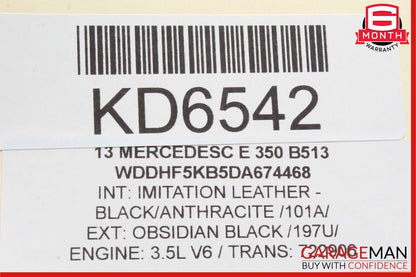 08-16 Mercedes GLK350 C250 E350 Rear Right Side Door Window Regulator Motor