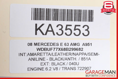 03-09 Mercedes W211 E63 AMG Front Left Driver Side Door Control Module OEM