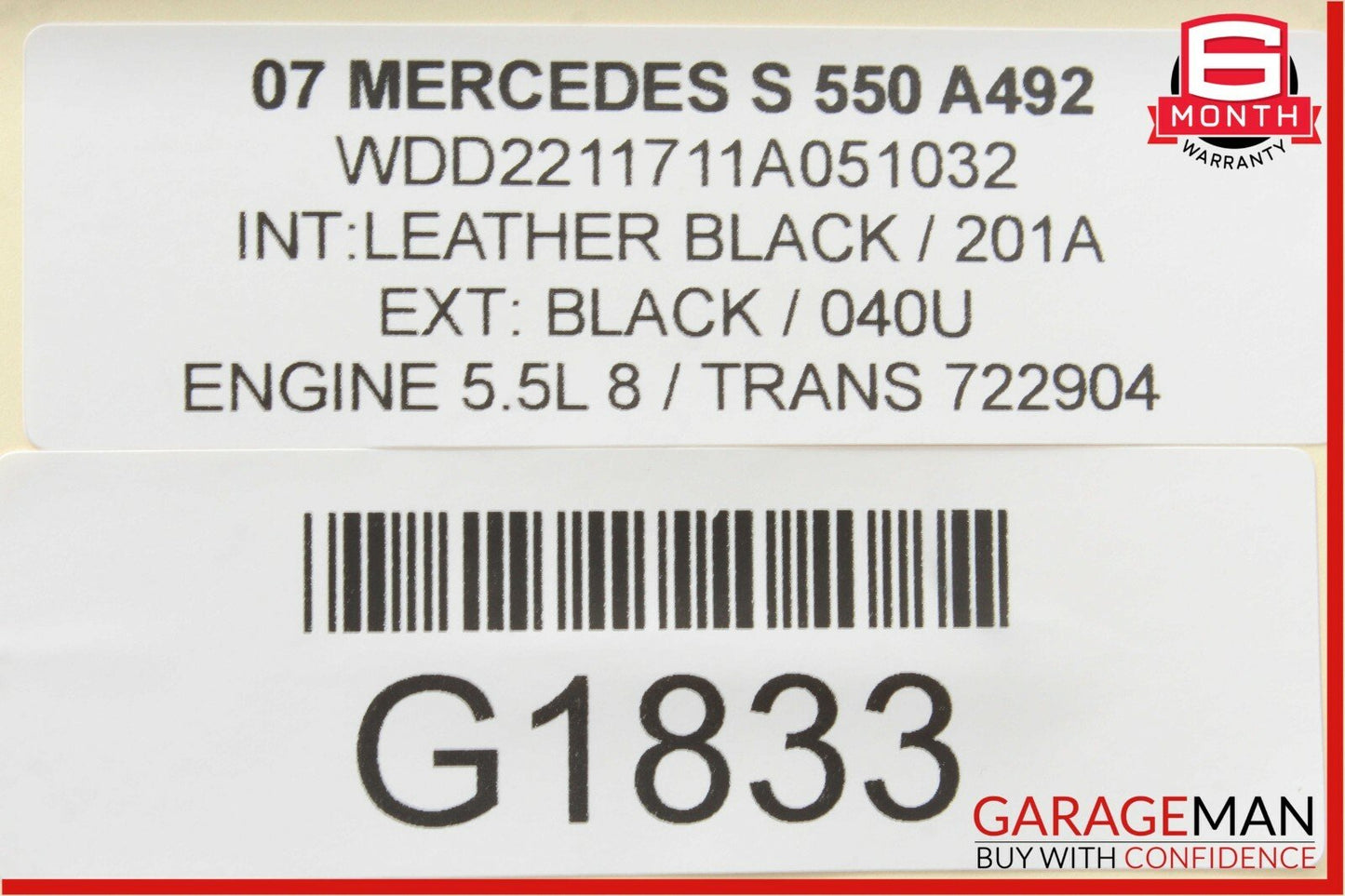 07-09 Mercedes W221 S550 Front Right Seat Belt Receiver Buckle Tensioner Black