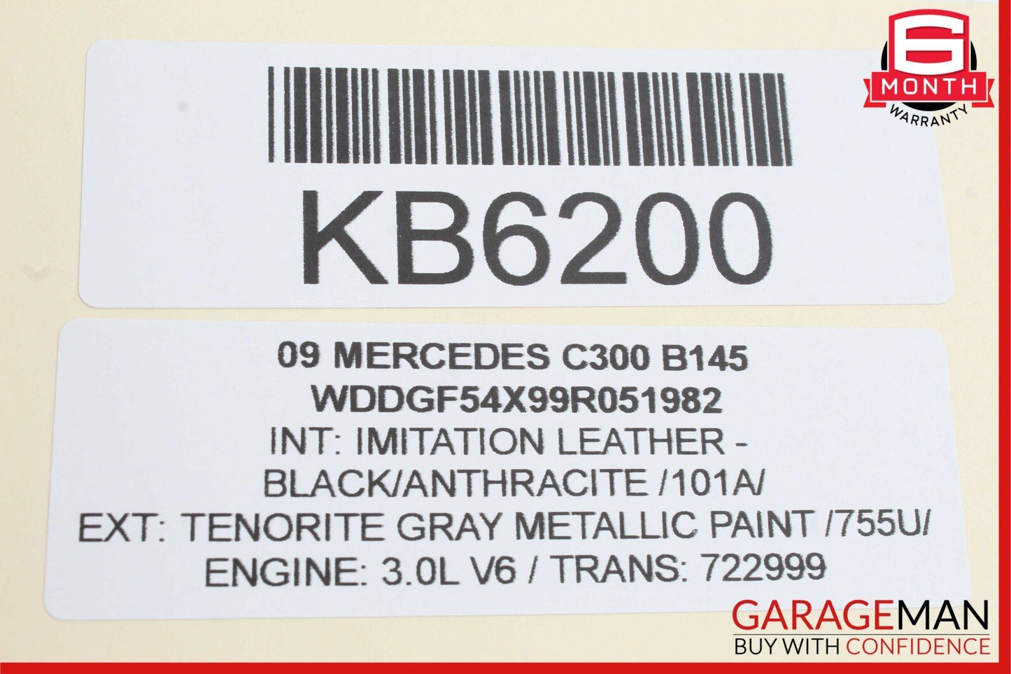 08-11 Mercedes W204 C300 C250 C63 AMG Front Left Side Exterior Door Handle OEM