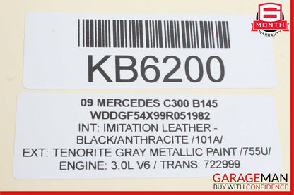 08-11 Mercedes W204 C300 C250 C63 AMG Front Left Side Exterior Door Handle OEM