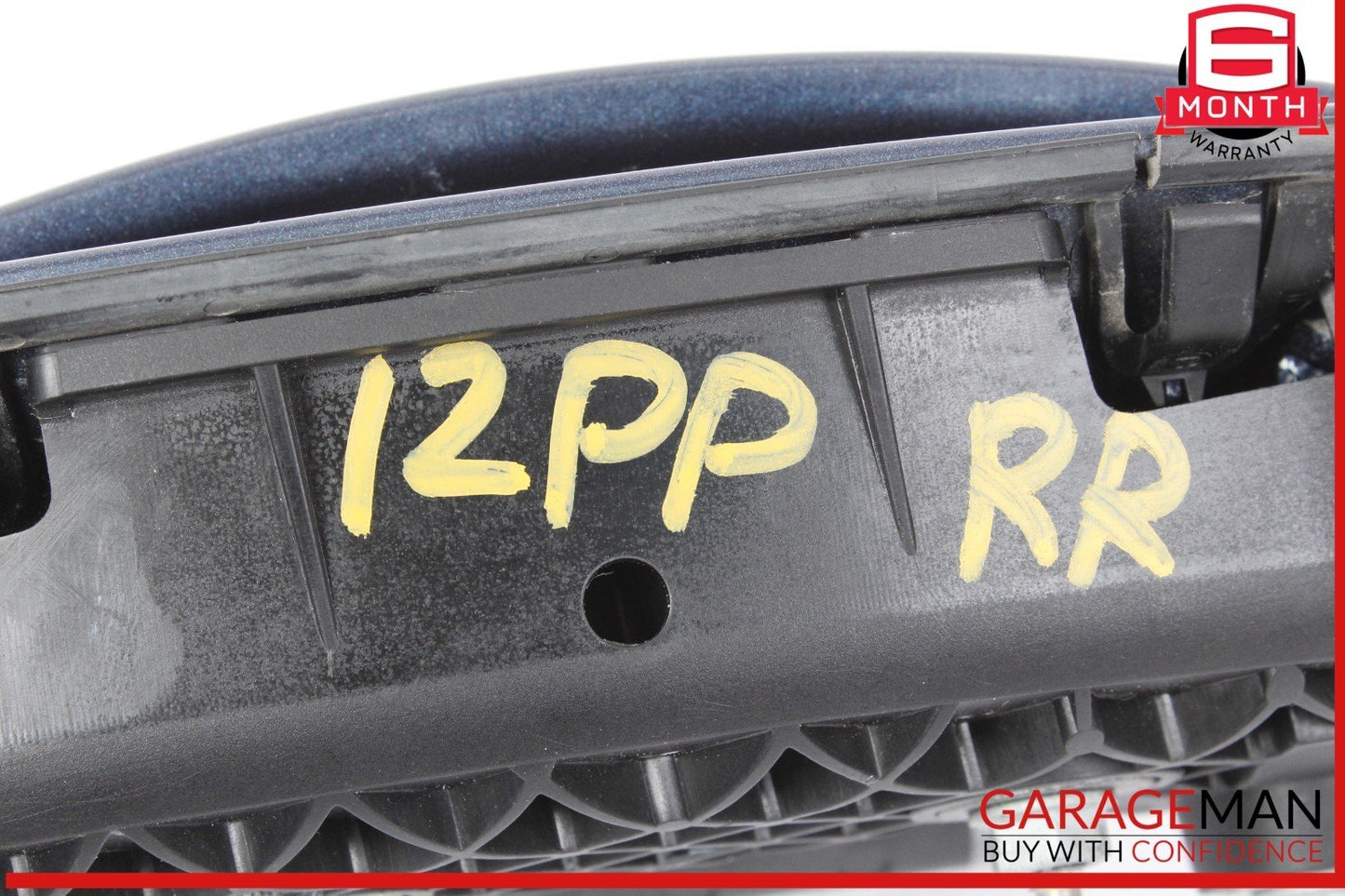 10-16 Porsche Panamera 970 Right Passenger Side Exterior Door Handle Blue OEM