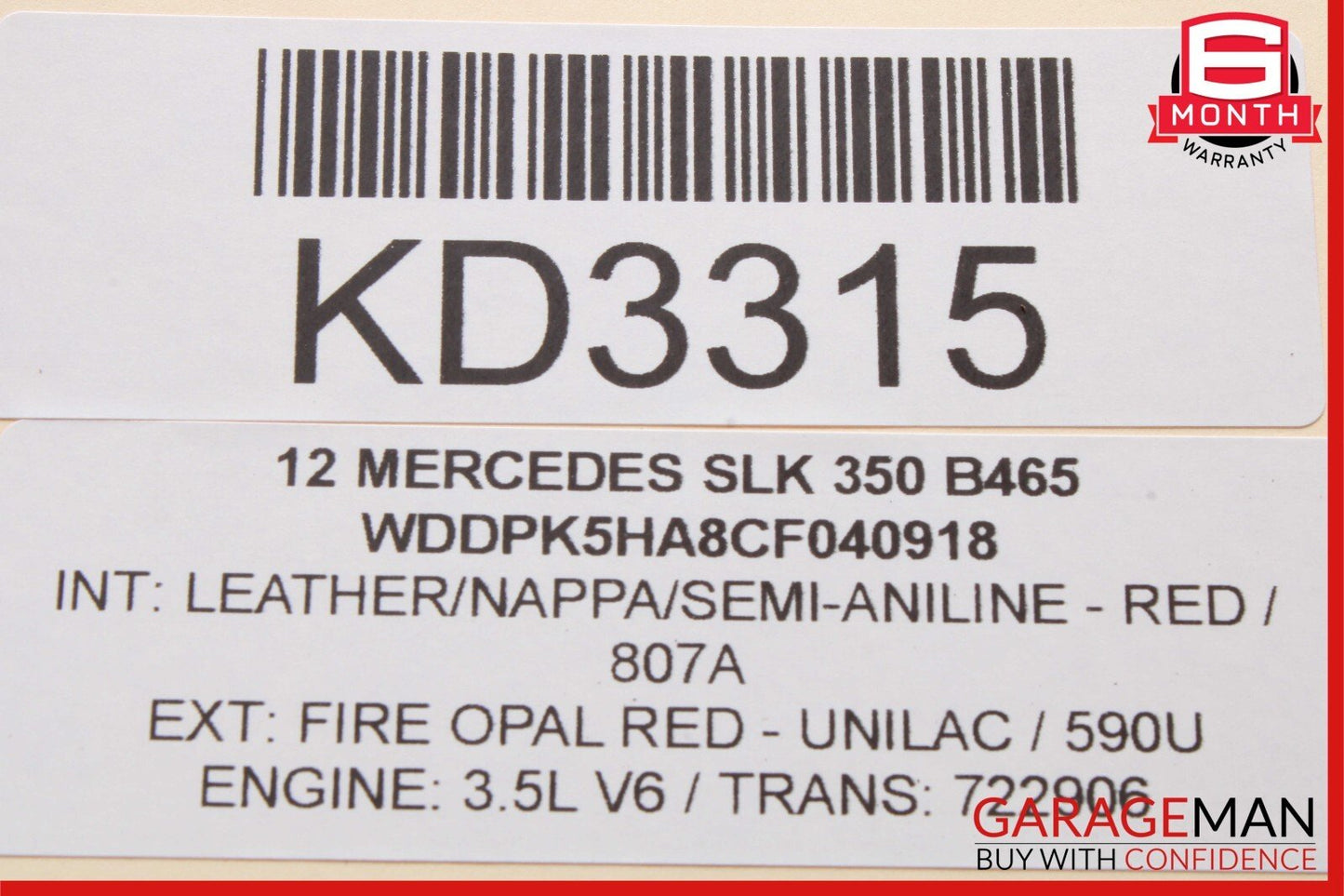 12-20 Mercedes R172 SLK350 SLK250 Convertible Top Hydraulic Pump Motor OEM