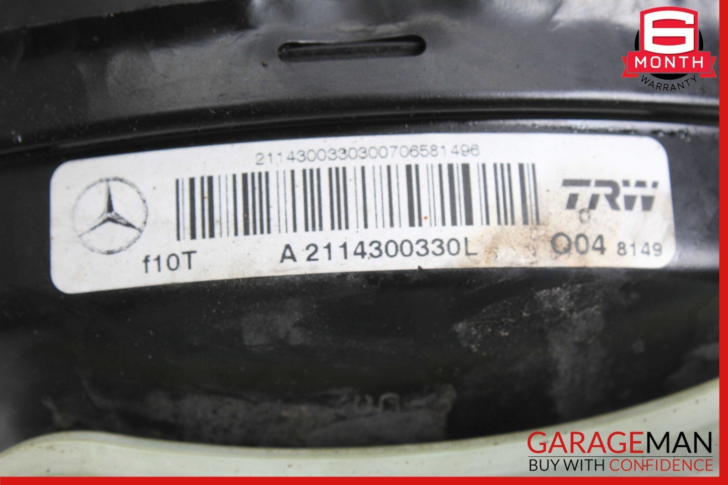 06-11 Mercedes W211 E500 Power Brake Booster Master Cylinder Reservoir OEM