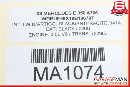 03-09 Mercedes W211 E320 E550 Right Side Dashboard Center Molding Trim Wood