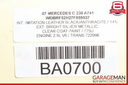 01-07 Mercedes W203 C230 C350 C32 AMG Front Left Side RWD Lower Control Arm