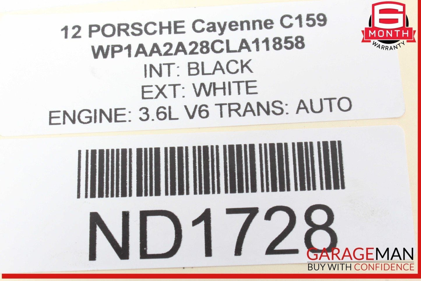 11-18 Porsche Cayenne 958 Rear Left Driver Side Lower Control Arm OEM