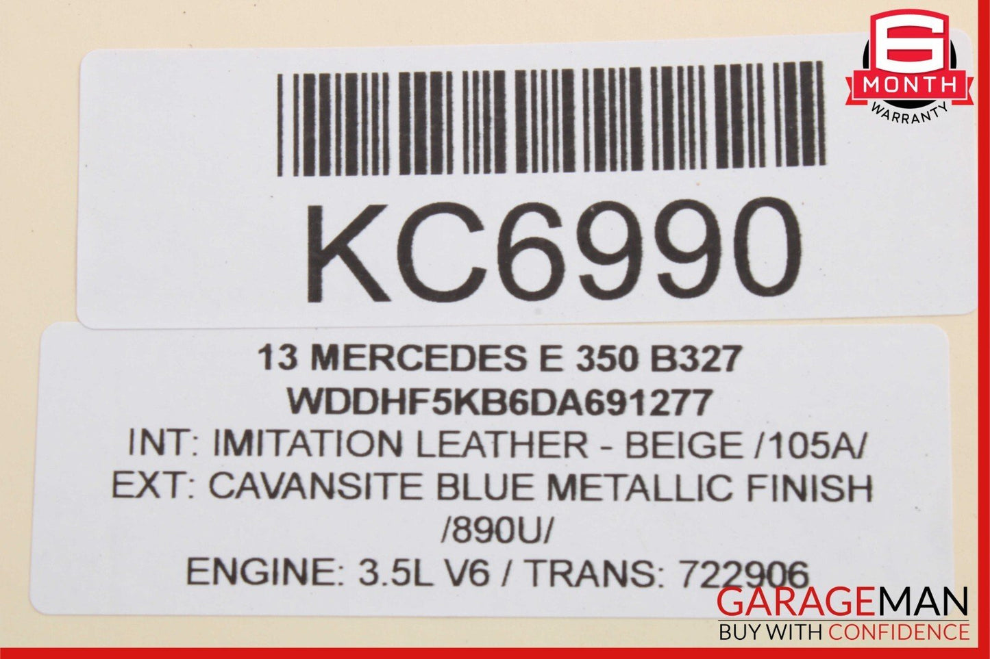 08-14 Mercedes W212 E350 C300 E550 C250 Rear Right Door Lock Latch Actuator