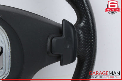 15-18 Mercedes W205 C300 GLC300 Steering Wheel Black w/ Paddle Shifters Assy OEM