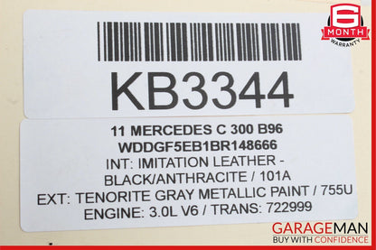 08-14 Mercedes W204 C300 C350 Rear Left Driver Side Door Lock Latch Actuator OEM