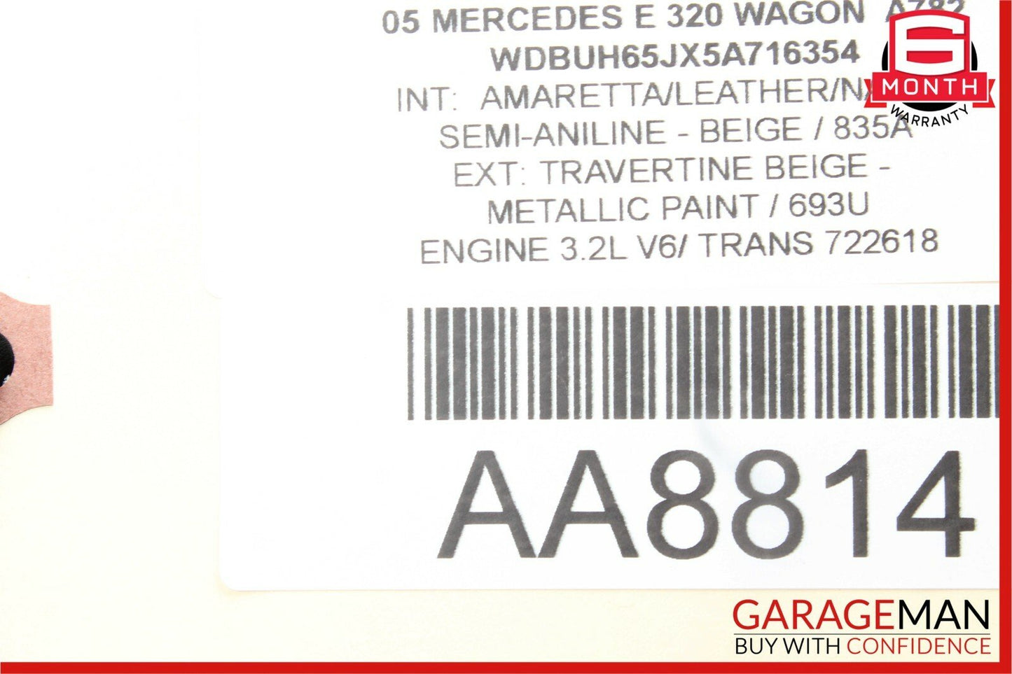 03-09 Mercedes W211 E350 E550 Rear Left Side Keyless Go Door Lock Actuator OEM