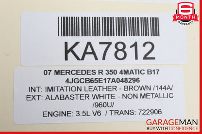 06-13 Mercedes W251 R350 Rear Left & Right Door Sound Audio Speakers Set of 2