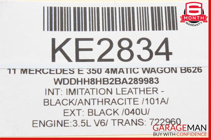 08-16 Mercedes W212 E350 C350 Rear Left Side Door Window Regulator Motor OEM