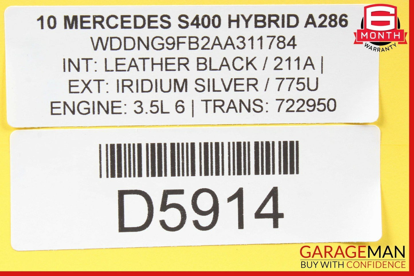 07-13 Mercedes W221 S400 CL600 Dash Suspension ESP Cluster Control Switch Module