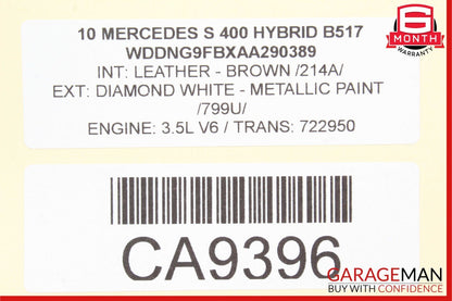 07-13 Mercedes W221 S400 S550 S600 Rear Left or Right Window Control Switch OEM