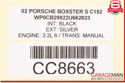 97-05 Porsche Boxster 986 S Front Subframe Crossmember Sub Frame Bar OEM