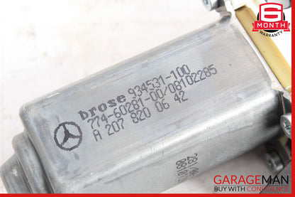 12-20 Mercedes R172 SLK350 SLC300 Front Right Side Door Window Regulator Motor