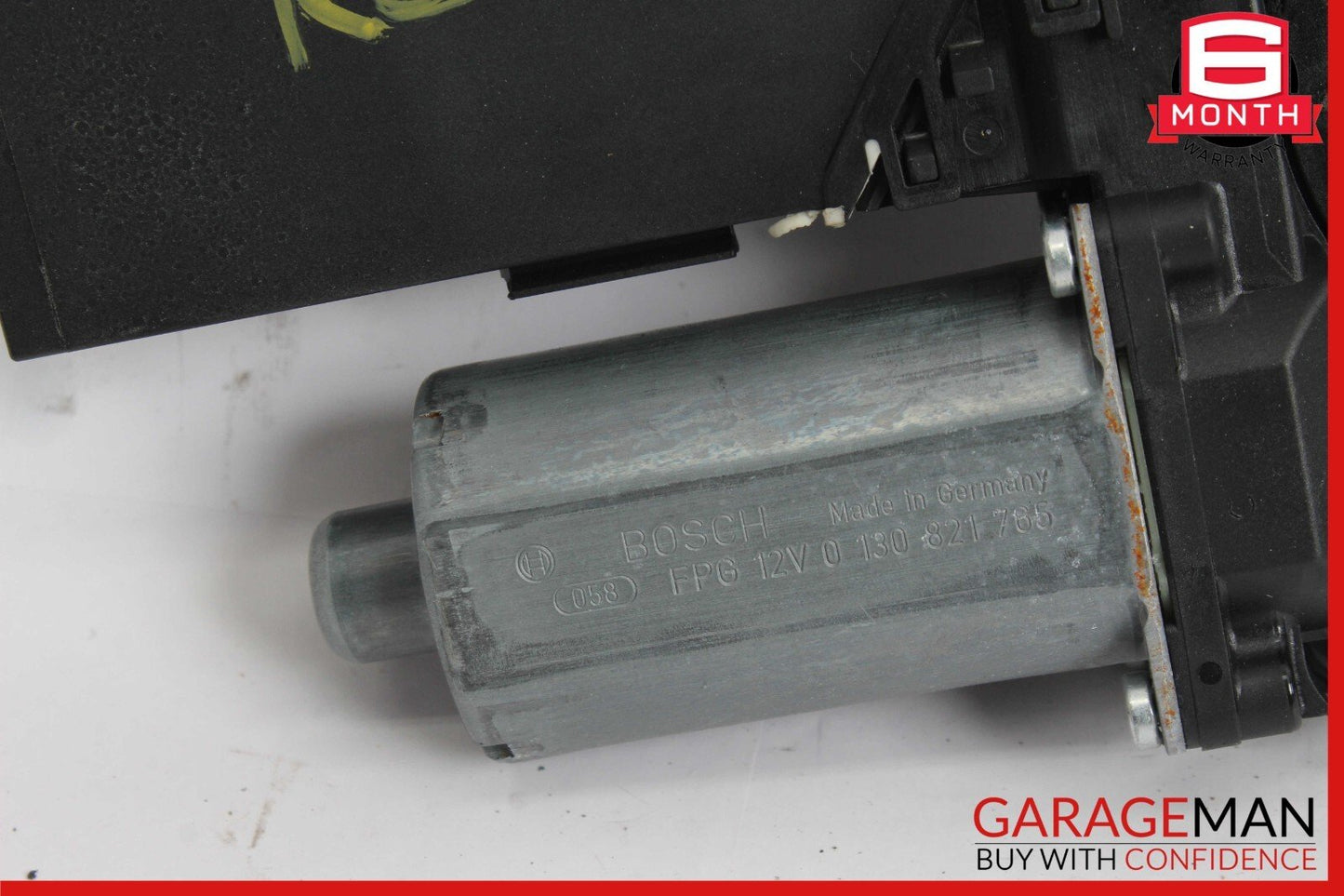 03-10 Porsche Cayenne S 955 957 Rear Left Side Door Window Regulator Motor OEM