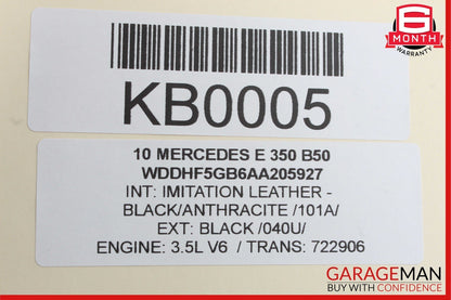 10-13 Mercedes W212 E350 E550 Front Left Side Seatbelt Seat Belt Retractor OEM